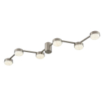 8116/6C COMFI LN26 250 никель, металл Люстра потолочная LED GX53 6*7W 220V SANATA