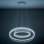 Citilux Дуэт CL719640 LED Люстра подвесная с пультом Белая