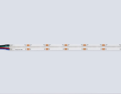 Светодиодная лента GS4951 COB 576Led/ 14W m/ 24V IP20 RGB/ 5m*10mm*3mm кратность резки 31.25mm (4 конт.)