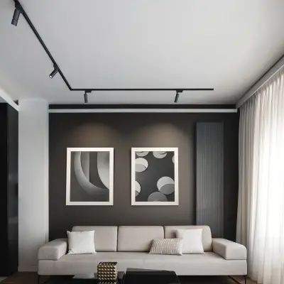 229147 Светильник для 1-фазного трека VOLTA LED COB 12W 1080LM 18-60G ЧЕРНЫЙ 4000K Lightstar