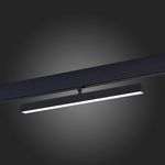 ST802.446.12 Магнитный трековый светильник Черный LED 1*12W 4000K 750Lm Ra&gt;90 120° IP20 L405xW22,5xH92 48VV
