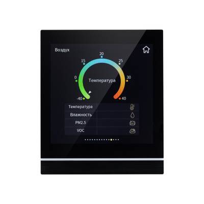 INTELLIGENT ARLIGHT Панель сенсорная KNX-113-40-MULTI-V4-IN (20-30V) (IARL, IP20 Пластик, 2 года)