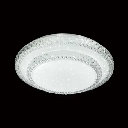 2041/EL PALE SN 197 Светильник пластик/белый/прозрачный LED 72Вт 3000-6300K D450 IP43 пульт ДУ FLOORS