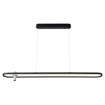 Светильник подвесной Crystal Lux CONTOUR SP45W LED BLACK 3800/245