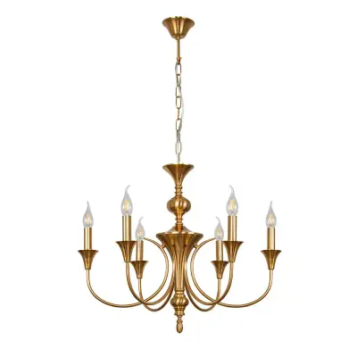 Подвесная люстра Arte Lamp COLLINETTA A4094LM-6PB, 6хE14