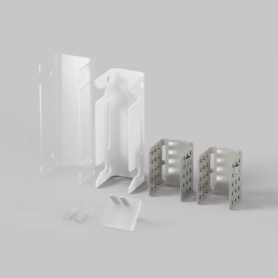 Двусторонний коннектор питания для гибкого неона 17x12 мм 432011. TM Maytoni