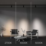 Трековый светильник Focus Led Trinity 2700-5000K 20Вт 36°, TR197-3-20WCCT-M-B. TM Maytoni