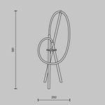 Настольный светильник Crochet 3000К 15Вт MOD369TL-L15B3K. TM Maytoni