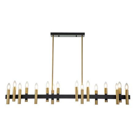Светильник на штанге Indigo 13009/16PL Black, 16хE14