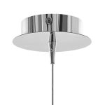 806010 Подвес ESCICA 1х40W E14 БЕЛЫЙ/КОНЬЯК/ХРОМ Lightstar