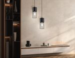 Светильник подвесной TR8500 BK черный E27 max 60W D100*1000