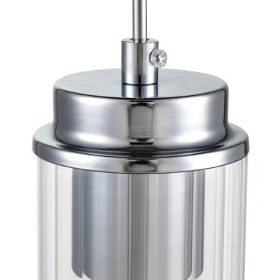 8102/1A COMFI LN26 408 хром/прозрачный металл/металл Подвес Е14 1*40W 220V ISHA