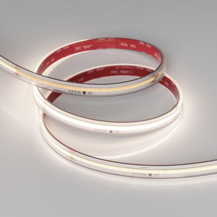 Светодиодная лента герметичная SPI-COB-PS-X378-14mm 24V Day4000-PX63-BPT (7 W/m, IP67, 5m) (Arlight, бегущий огонь)