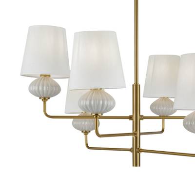 Подвесной светильник Ceramics FR2029PL-06BS, E14х6. TM Maytoni