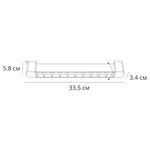 Трековый светильник Arte Lamp FLASH A4575PL-1BK, 1хLED