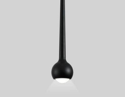 Светильник светодиодный трековый для шинопровода Magnetic Ultra Slim GV1644 BK черный IP20 9W 4200K 48V D75*1500