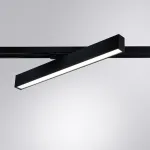 Трековый светильник Arte Lamp LINEETTA A4576PL-1BK, 1хLED