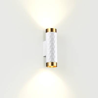 4286/2W HIGHTECH ODL22 403 белый/золотистый/металл Настенный светильник IP20 LED GU10 max 2*10W AD ASTRUM