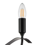 733287 Люстра RAGNO 8х40W E14 ЧЕРНЫЙ МАТОВЫЙ Lightstar