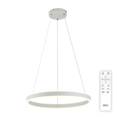 Citilux Дуэт CL719500 LED Люстра подвесная с пультом Белая
