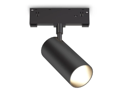 Светильник светодиодный трековый Magnetic 48V 10mm GL2310 BK черный IP20 18W 3CCT 3000/4200/6400K D55*120