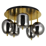 Потолочная люстра Arte Lamp FREDDIE A2231PL-5PB, 5хE14