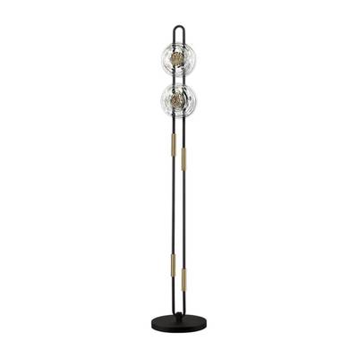 5407/23FL MODERN ODL_EX24 135 черный/золотой/металл/стекло Торшер LED 23W 3000K 1940Лм MAGNET