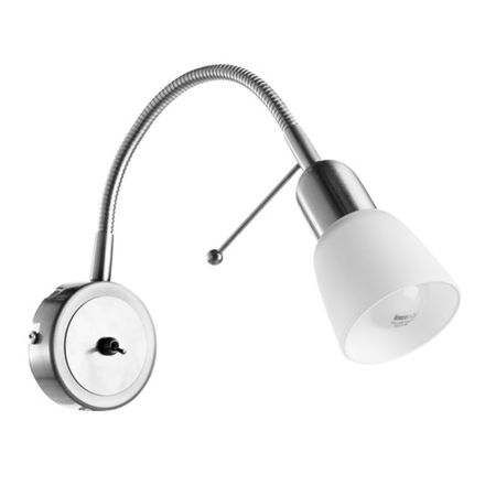 Бра Arte Lamp LETTURA A7009AP-1SS, 1хE14