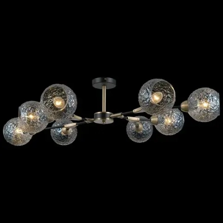 IL0253-8CSQ-79 BK AB светильник потолочный ILLUMICO, E14х8