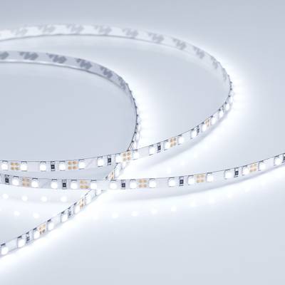 Светодиодная лента RT 2-5000 12V Cool 8K 5mm 2x (3528, 600 LED, LUX) (Arlight, 9.6 Вт/м, IP20)
