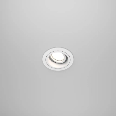 Встраиваемый светильник Атом / Atom 1*GU10 10 Вт, DL025-2-01W. TM Maytoni
