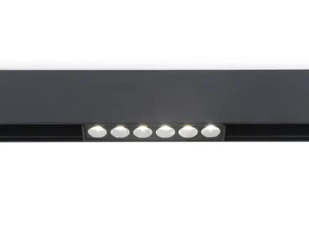 Светильник светодиодный для шинопровода Magnetic GL4019 BK черный IP20 6W 4200K 48V 24° 115*22*45