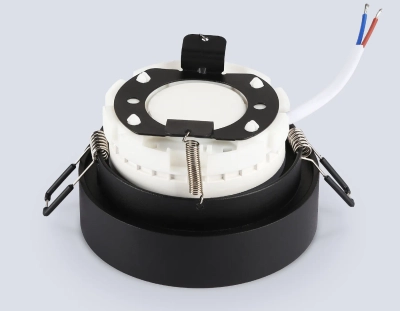 Светильник встраиваемый TN51817 BK черный IP20 GX53 D100*63