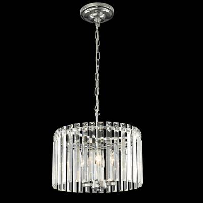 Citilux Джейн CL306141 Хрустальная подвесная люстра Хром