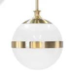 813191 Люстра GLOBO 9х40W E14 electroplating bronze/white Lightstar