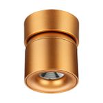 358810 OVER NT21 218 матовое золото Светильник накладной светодиодный IP20 LED 10W 850Лм 4000K 220V GESSO