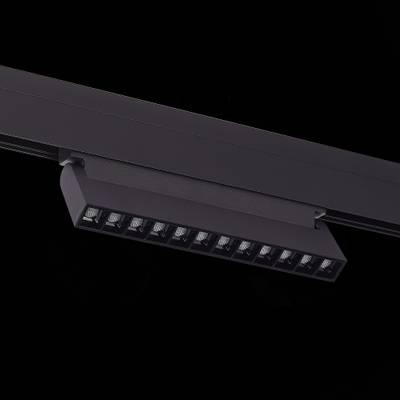 ST364.436.12 Магнитный трековый светильник Черный LED 1*12W 3000K 1 009Lm Ra&gt;80 36° IP20 L219xW22xH108 48V