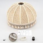 Citilux Базель CL407035 Подвесной светильник бронза с абажуром Вышивка