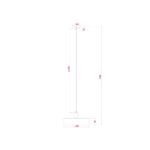 Подвесной светильник Arte Lamp SKAT A7152SP-1BK, 1хE27