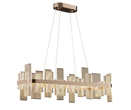 08033-90,33 Люстра Эстела золото L90 h150 Led 90W (3000K)