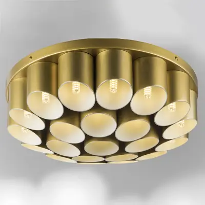 720222 Люстра SIENA 22х40W G9 ЗОЛОТО/БЕЛЫЙ Lightstar