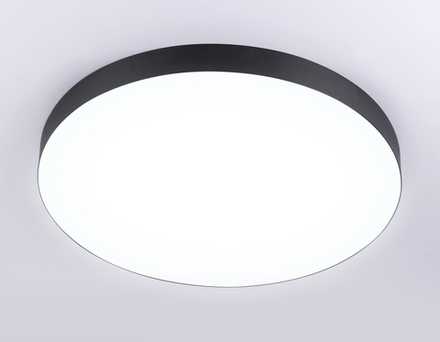 Светильник светодиодный потолочный FV5538 BK черный LED 90W 4200K D600*58 (Без ПДУ)