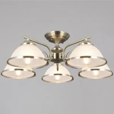 IL0891-5CSQ-26 AB ELITE светильник потолочный ILLUMICO, E27х5