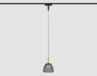 Светильник светодиодный трековый для шинопровода Magnetic Ultra Slim GV1656 BK/GD черный/золото IP20 9W 4200K 48V 24° D115*1500
