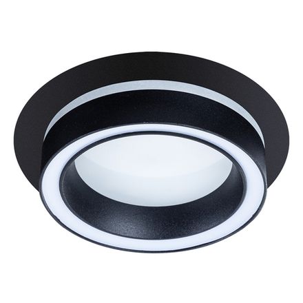 Точечный встраиваемый светильник Arte Lamp ATIK A4513PL-1BK, 1хGX53