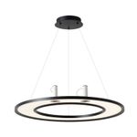Светильник подвесной Crystal Lux CONTOUR SP50W LED BLACK 3800/250