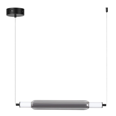 6556/15L LEDIO LN26 279 черный/дымчатый/металл/акрил, стекло Подвес LED 15W 4000К 220V TRENDY