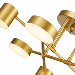 SLE201022-06 Светильник потолочный Золотистый/Золотистый LED 6*7W 4000K