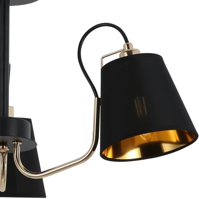 IL6120-3COU-79 BK GD светильник потолочный ILLUMICO, E14х3