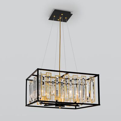 Умная подвесная люстра с хрусталем 377/6 Smart